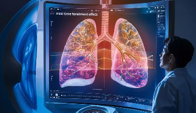 Новый метод сканирования легких показывает эффект лечения в реальном времени 