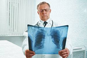 Как выглядит на рентгене нижнедолевая пневмония справа