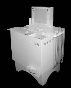 Устройство для ручной обработки рентгеновской пленки в фотолаборатории