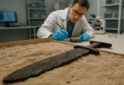 Рентген заглянул в прошлое: древний меч открыл тайну, спрятанную кузнецом тысячелетие назад