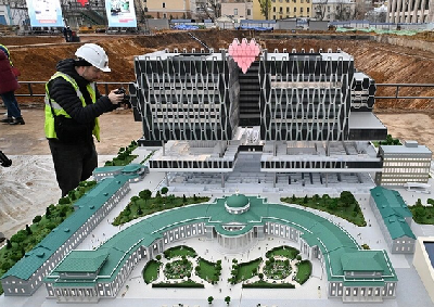 Дан старт строительству нового медицинского комплекса НИИ скорой помощи имени Склифосовского. 