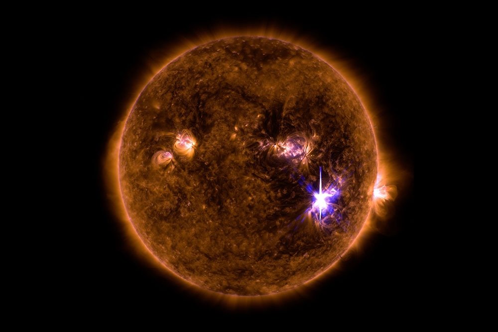Рентгеновская супервспышка на Солнце