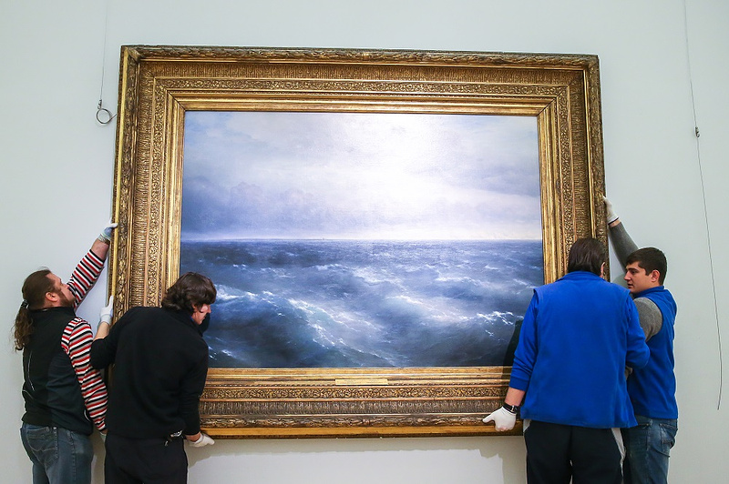 Картина Айвазовского "Черное море"